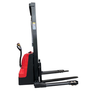 1500 kg/ 3.5 metros Apilador Full Eléctrico Hombre Caminando Base Ancha Marca XIN LIFT